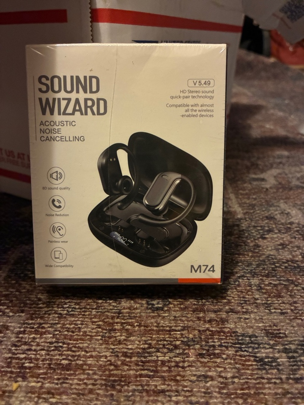 M74 On-Ear Headphones – Black